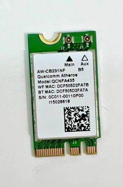 ASUS VIVOBOOK 15 X512D WIFI WIRELESS BLUETOOTH CARD QCNFA435