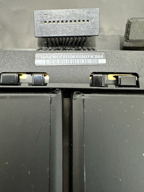 MacBook Pro A1398 Mid 2014 Palmrest/keyboard/trackpad/battery (C 483) UK LAYOUT