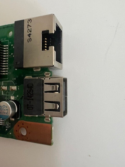 Genuine Toshiba Satellite L50-B-1QU Ethernet/Lan USB Connector Board 3RBLILB0010