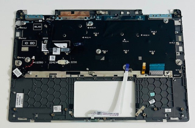 DELL Inspiron 13 7380 Palmrest keyboard Assembly With i7 Sticker