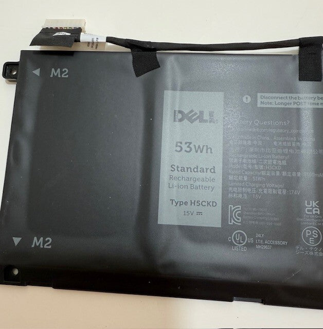 DELL Latitude 3140 2-in-1 53Wh H5CKD Battery 0TXD03