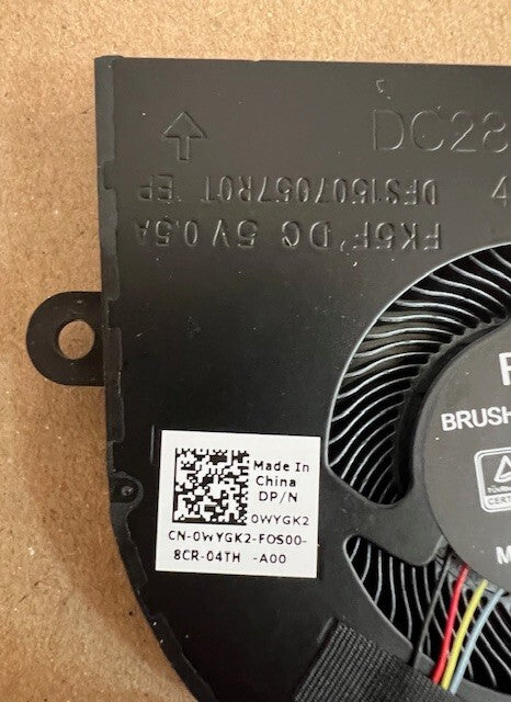 Genuine Dell Inspiron 14 3000 (3480) Cooling Fan 0WYGK2
