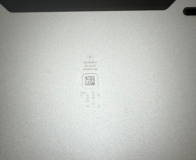 Apple MacBook Pro  A2485 EMC 3651 2021 Bottom Case Space Grey