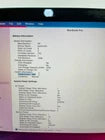 MacBook Pro A1398 Mid 2014 Palmrest/keyboard/trackpad/battery (Cycle count) 483) UK LAYOUT(Used)
