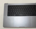 Apple MacBook Pro A2485 EMC 3651 2021 Palmrest Keyboard Battery Space Grey (Used)