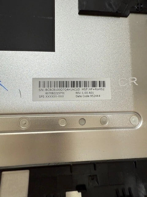 GENUINE HP Elitebook  830 G10 Bottom/lower Case Silver(Used)