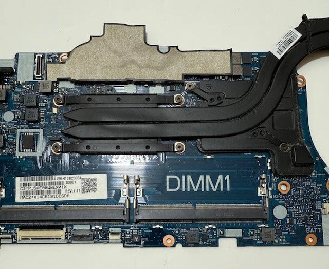 HP Zbook Firefly 15 G7 Motherboard Intel i5 vPro 10310U 1.70GHz 6050A3140901-MB (Used)