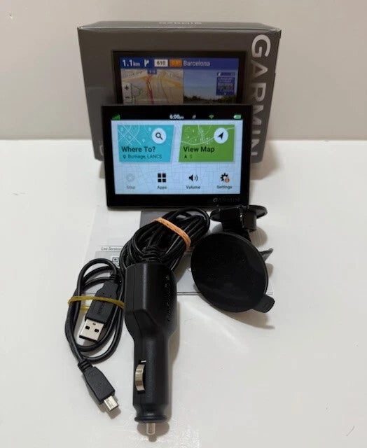 Garmin Drive 53 Sat Nav GPS Full UK & Europe Mapping and Traffic(Used)