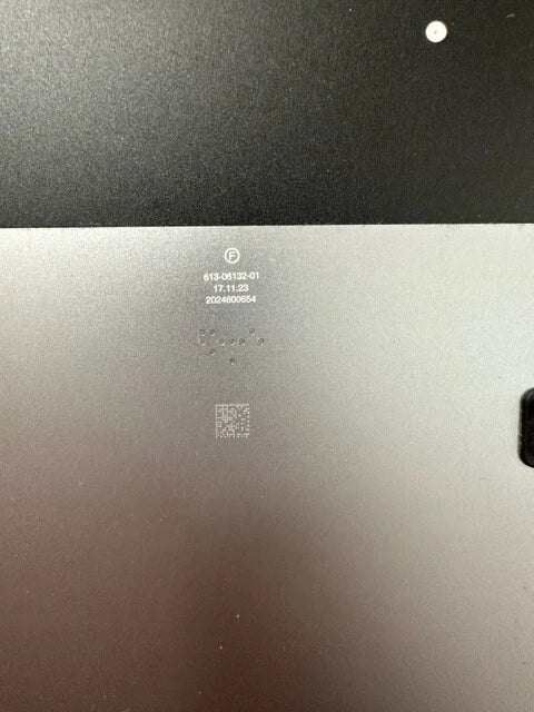 Apple MacBook Pro A1706 2017 Touch Bar Bottom Case(Used)